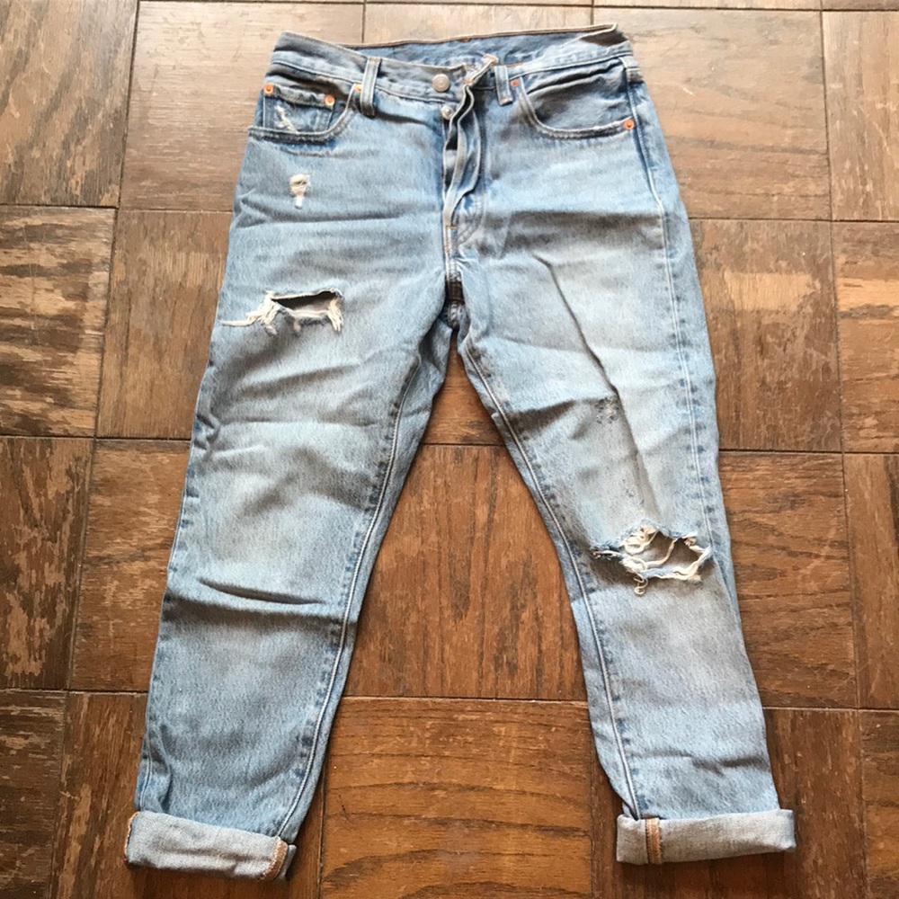 Levi 501 Skinny 501s